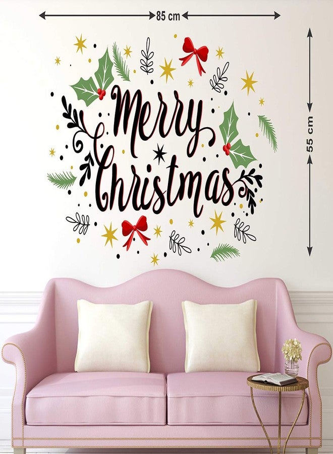 LANSTICK Merry Christmas Sticker for Wall Decoration - Image 2